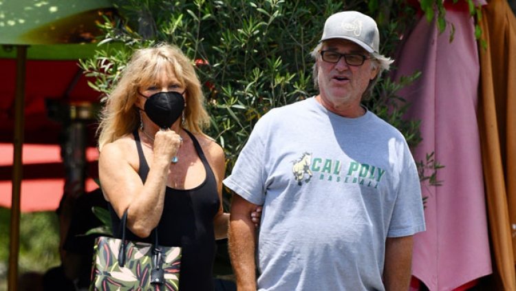 Goldie Hawn & Kurt Russell Look So Cute On Romantic Lunch Date After 38 Years Together